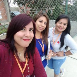 v. l. n.r.Roxana,Patricia und Rosa